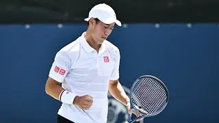 Kei Nishikori is back in action at the Como Challenger! 🤩