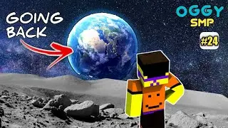 Going to EARTH after 5 YEARS || Minecraft Oggy Smp - 24