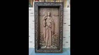 Икона святого мученика Трифона. Создание. Часть финальная.
