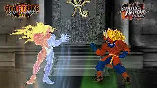 Gill vs Garuda - Street Fighter X Fighting EX Layer l Capcom X Arika