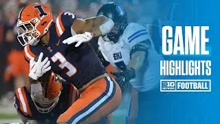 Eastern Illinois at Illinois | Highlights | Big Ten Football | 8/29/24