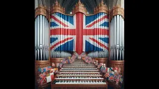 UK national anthem played by Richard Ellis Hawley on the pipe organ