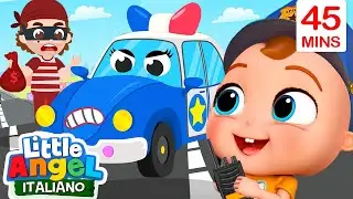 Gianni diventa un Poliziotto! 👮🏻‍♂️🚨 Cartoni Animati Con Gianni Piccino - Little Angel Italiano