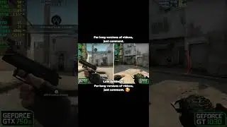 GT 1030 Vs GTX 750 Tİ CSGO