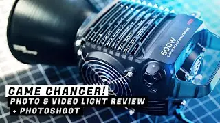 Zhiyun Molus B500 Cob Light Review Plus Photoshoot