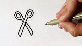 Zo teken je een Schaar! | Doodle Dag #41