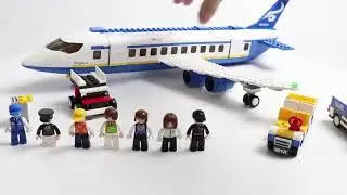 Лего  Sluban. Набор Аэробус SLB-366  серии Авиация