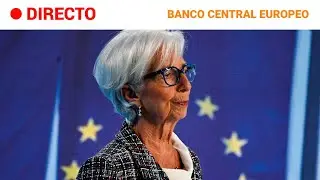 BCE: CHRISTINE LAGARDE anuncia BAJADA DE TIPOS DE INTERÉS en la ZONA EURO | RTVE