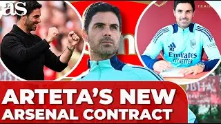 MIKEL ARTETA SIGNS NEW ARSENAL CONTRACT