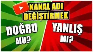 YOUTUBE KANAL İSMİ DEĞİŞTİRMENİN ETKİSİ !!! | Youtube Kanal İsmi Nasıl Değiştirilir ? | 2022