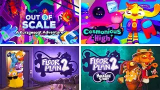 VR Puzzler-athon | Out of Scale: A Kurzgesagt Adventure | Cosmonious High | Floor Plan 1 & 2 + DLCs