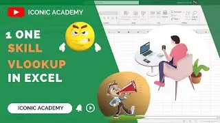 Pro Tip in Excel VLOOKUP || Iconic Academy