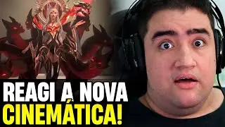 SKIN DO FAKER VAI SER MUITO MAIS DO QUE A GENTE TAVA ESPERANDO WTF! REACT CINEMÁTICA HALL OF LEGENDS