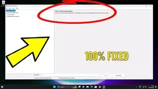 Fix msinfo32 Can't collect information in Windows 11/10 | solve Cannot Access The Windows Management