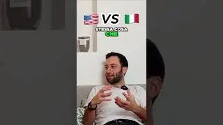 🇺🇸 vs 🇮🇹 è davvero così? 