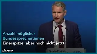 AfD-Parteitag: Rede von Björn Höcke zur Neubesetzung der Parteispitze