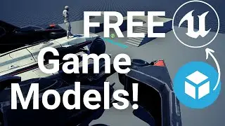 Sketchfab / Blender to Unreal Engine - How To Get FREE 3D Game Models (Tutorial)