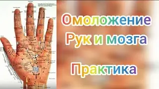 Древняя практика Цигун для омоложения рук и гармонизации полушарий мозга.