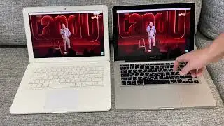 Сравнение скорости работы Macbook a1342 2010 с Macbook Pro a1278 2011