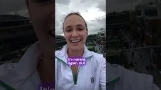 See you on Semifinal Thursday, Donna Vekic 👋🍓 #WTA #Shorts #Wimbledon #DonnaVekic