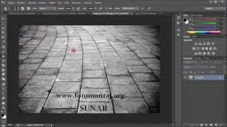 Photoshop cs6 da resmin üzerindeki yazıyı silme