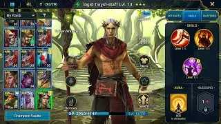 Let's Play RAID: SHADOW LEGENDS DAY 415 INGID TWYST-STAFF (Android Gameplay)