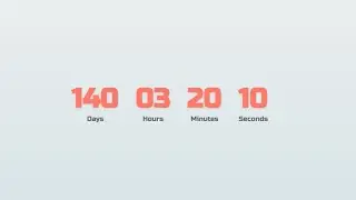 Creating Countdown Timer using HTML, CSS and JavaScript | JavaScript Project Tutorial