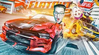 ВЕРНУЛИСЬ В 2011 ГОД! FLAT OUT 2 ИГРА НАШЕГО ДЕТСТВА! МЫ В ШОКЕ!