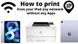 print#how to print from iPad or iPhone#how to connect the wireless printer#how to connect IP printer