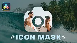 Free Icon Mask Title for Davinci Resolve