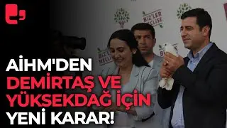 AİHMden Demirtaş ve Yüksekdağ için yeni karar!