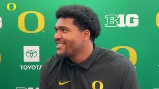 Derrick Harmon | 2024 Oregon Football Media Day