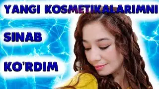 YANGI KOSMETIKALARIMNI SINAB KO'RDIM / KOREADAGI O'ZBEK BLOGGER QIZ / MAKIYAJ QILDIM BUGUN 