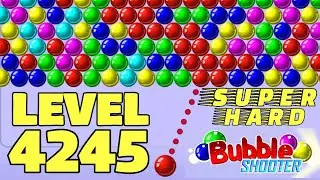 Bubble Shooter Gameplay | bubble shooter game level 4245 | Bubble Shooter Android Gameplay 