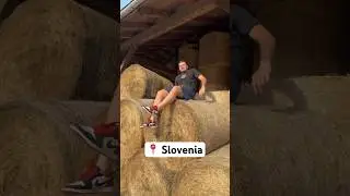 Luka spends a day at the farm back home in Slovenia! 🇸🇮 🌾 🚜 | #Shorts