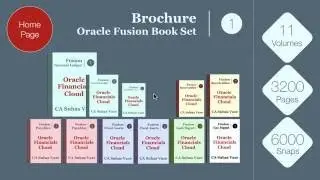 Oracle Fusion Financials Book Set - aka Oracle Financials Cloud Book Set