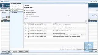 Full database recovery of SQL Server 2012 enabled by EMC Next Generation VNX and AppSync