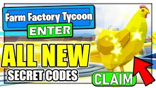Farm Factory Tycoon (AUGUST) CODES *UPDATE!* ALL NEW ROBLOX Farm Factory Tycoon CODES!