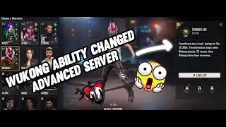 AFTER FREE FIRE ADVANCED SERVER WUKONG ABILITY WILL BE CHANGED ।।  FREE FIRE SOUTH ASIA