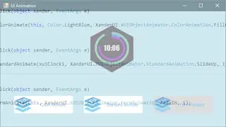 C# Tutorial - Animation Control using Xander UI Framework | FoxLearn