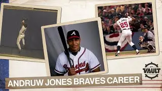 Andruw Jones had an INCREDIBLE career with the Atlanta Braves! STAR outfielder was AMAZING in center