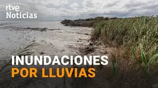 Una nueva DANA con FUERTES LLUVIAS y TORMENTAS inunda calles en GRANADA, CÓRDOBA y MENORCA | RTVE