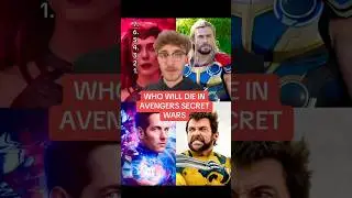 CHARACTERS THAT WILL DIE IN AVENGERS SECRET WARS‼️🤯 