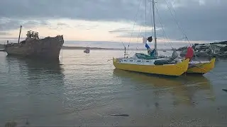 Exploring Rekohu / Chatham Island (and repairing rudder!) part 3