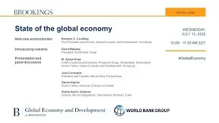 State of the global economy