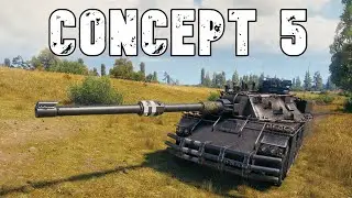 World of Tanks Concept No. 5 - 7 Kills 9,8K Damage