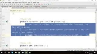 Creating Tabs in Android Studio with Tabbed Activity