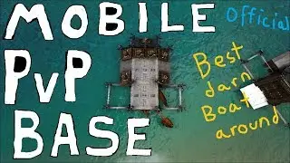 Mobile PvP Base Tutorial, Full Motorboat base - Ark Survival Evolved