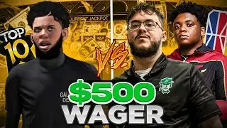 #1 TOP REP vs 2KLEAGUE PLAYERS WAGER for $500 in NBA 2K24! (IT GOT INTENSE) BEST GUARD BUILD!