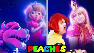 Peaches! Comparison Side by Side! Fun Squad Music Video